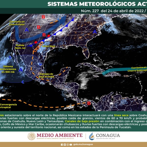 Pronóstico del clima para hoy domingo 24 de abril en Quintana Roo.