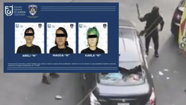 "Detienen" a feministas agresoras de conductora en CDMX