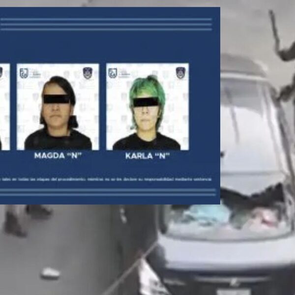 "Detienen" a feministas agresoras de conductora en CDMX