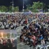 Celebran multitudinaria Misa del Fuego Nuevo en Cancún