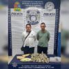 Cae par de sujetos en Playa Del Carmen "cargados" de mariguana