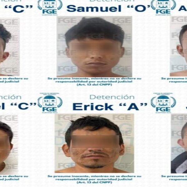 Detienen a célula que ejecutó a cuatro en Villas del Sol de Playa del Carmen.