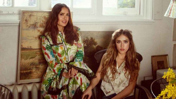 Salma Hayek revela que ha pensado en retirarse del cine por su hija