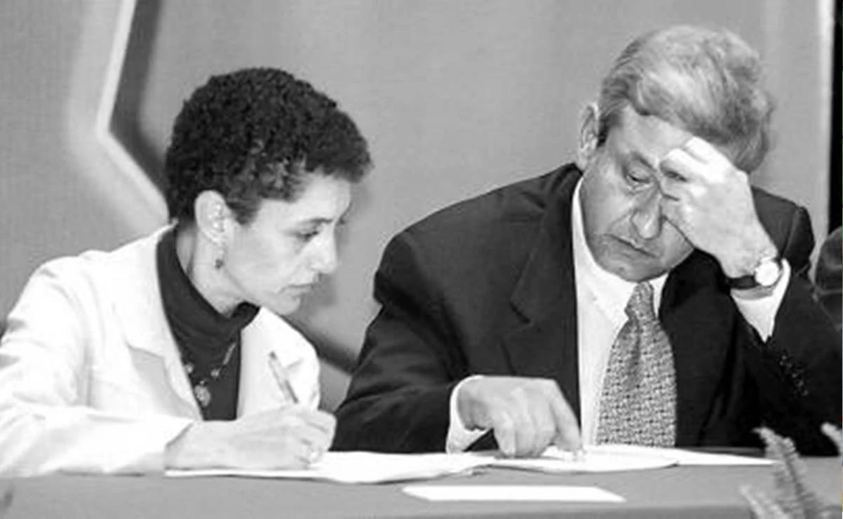 Claudia Sheinbaum, siempre al lado del Presidente Andrés Manuel López Obrador.