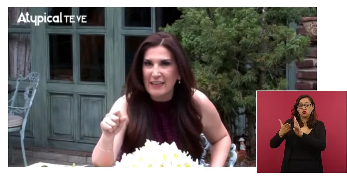 La senadora del PAN Kenia López en video.