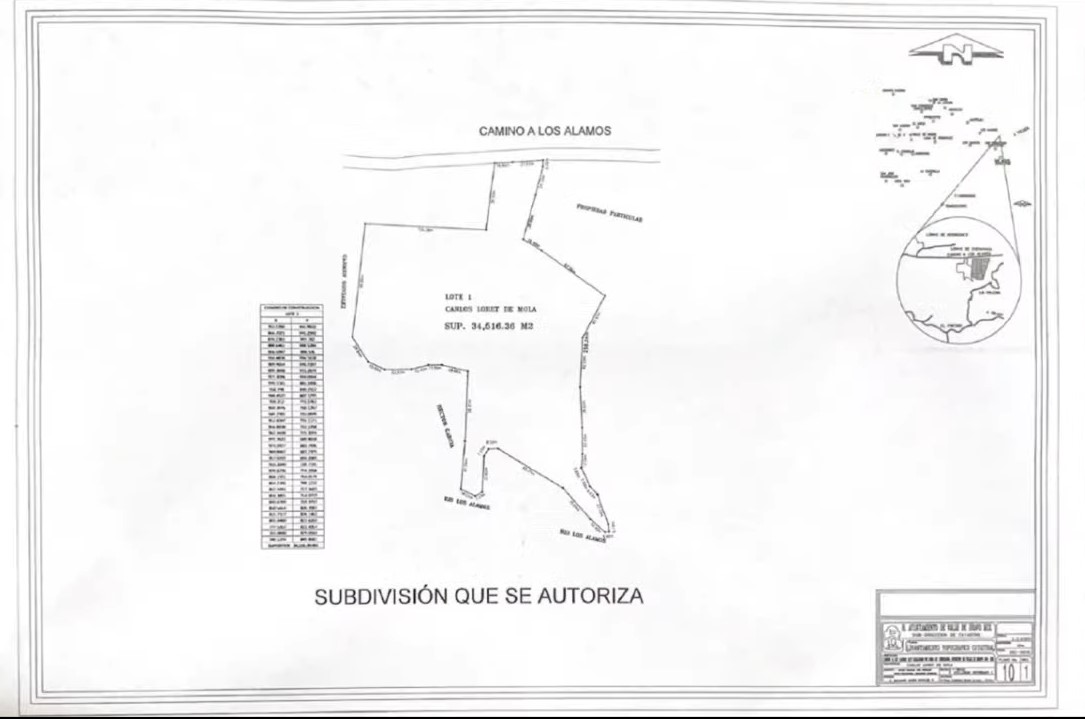Terreno propiedad de #LordMontajes, Carlos Loret de Mola, ubicado en Valle de Bravo.