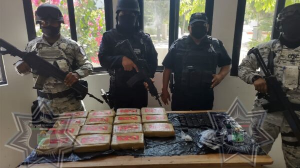 En Tulum decomisan droga valorada en más de 5 mdp.