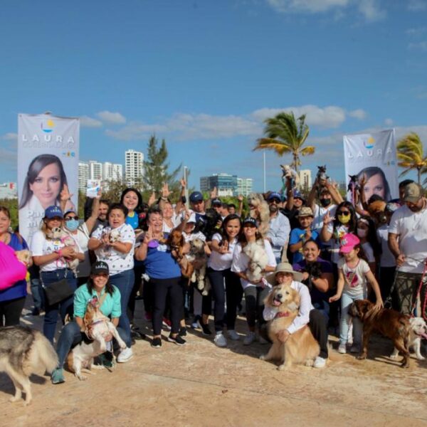 Laura Fernández hará de Quintana Roo un estado pet-friendly.