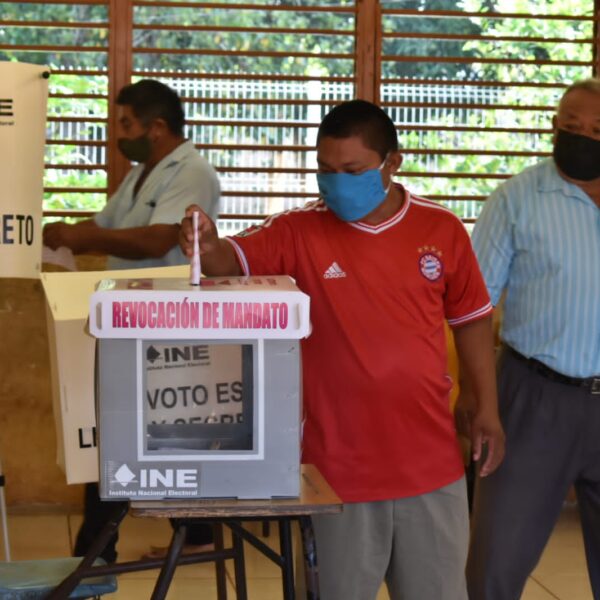 Arranca en José Ma. Morelos la jornada de Revocación de Mandato.