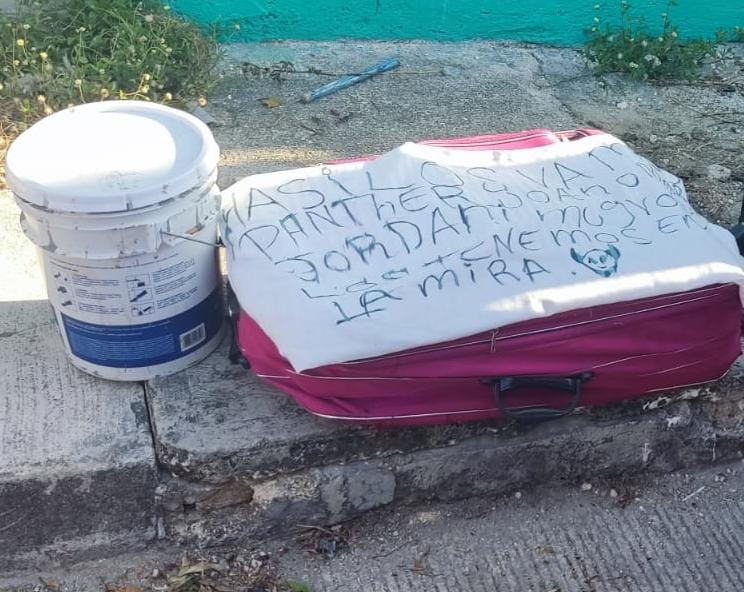 Hallan a una mujer descuartizada en una maleta en la Región 99 de Cancún; los hechos se registraron en la calle 8.