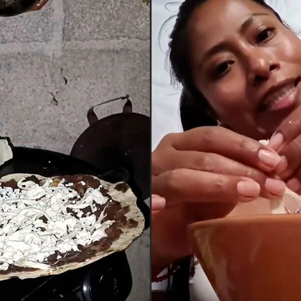 Yalitza Aparicio enseña a sus seguidores hacer tlayudas