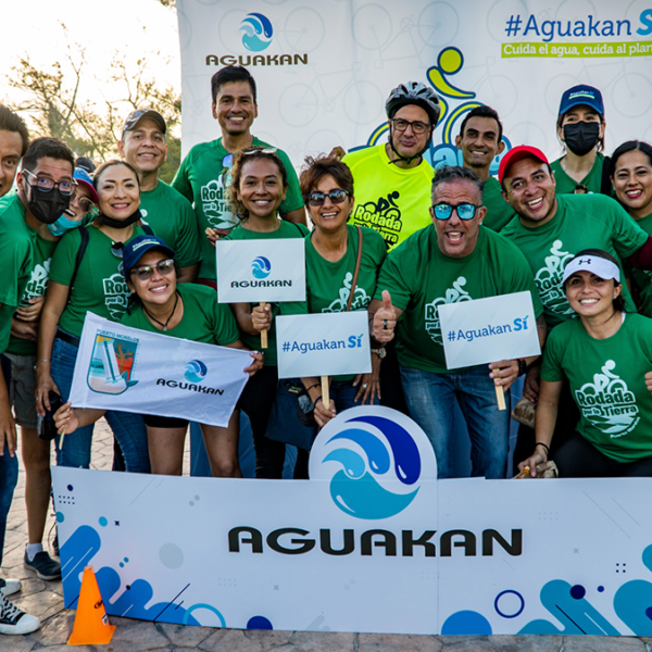 Con "Rodada por la tierra" impulsa Aguakan el cuidado del agua y planeta