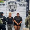 En Playa del Carmen detienen a dos mujeres con más de 250 dosis de drogas.