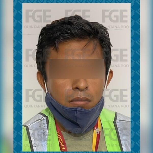 Detienen en Cancún a implicado en pornografía infantil.