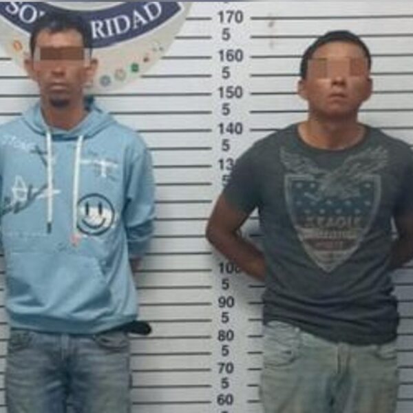 Atrapan a dos ladrones ‘armados’ en Playa del Carmen.