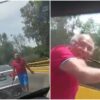Investigan por delitos contra la salud, portación de arma y cohecho, a agresores de automovilista; el hecho fue denunciado en redes sociales..