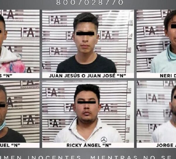 Caen ocho presuntos sicarios por multihomicidio de Tultepec.