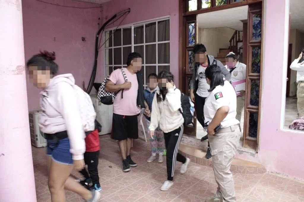 Rescata el INM a más de 5 mil migrantes en 4 días; los operativos se llevaron a cabo en casas de seguridad o carreteras.