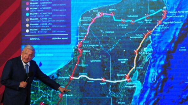 Cambió trazo del Tren Maya para evitar choque con Guatemala: AMLO