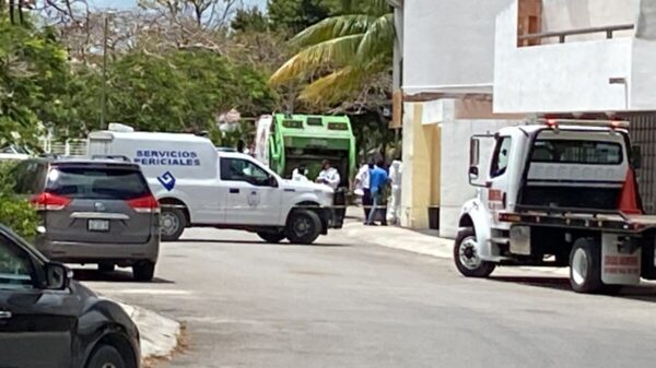 Camión recolector de basura mata a una abuelita en Villa Marino.