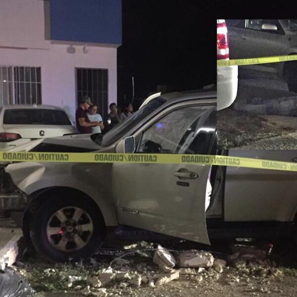 Sujeto en Cancún arrolla a ambulante y se estrella contra casa 