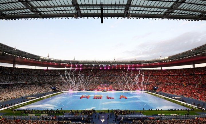 Así lució Camila Cabello en la final de la Champions League