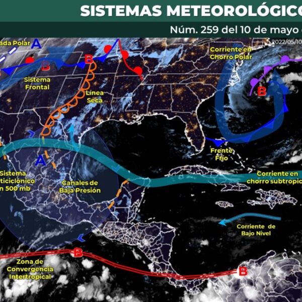 Pronóstico del clima para hoy martes 10 de mayo en Quintana Roo.