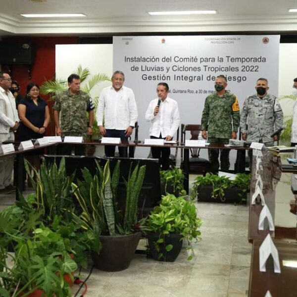 Quintana Roo se prepara para afrontar la temporada de huracanes