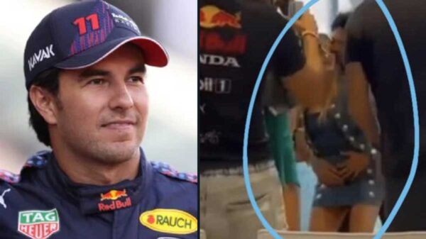 VIDEO: Filtran imágenes del "Checo" Pérez siendo infiel su esposa en Mónaco