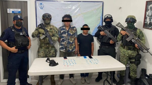 Detienen a ‘dealers’ en la zona costera de Tulum que disputaban el territorio.