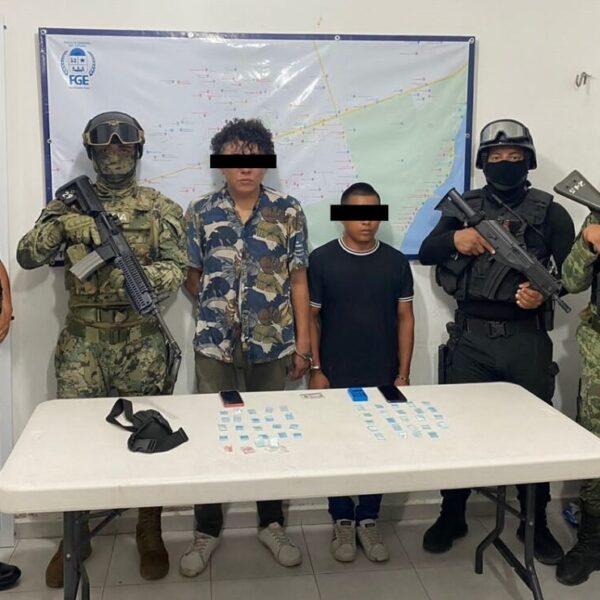 Detienen a ‘dealers’ en la zona costera de Tulum que disputaban el territorio.