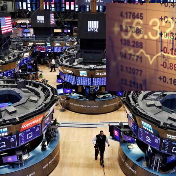 Se desploman índices en Wall Street y vive un "miércoles rojo"