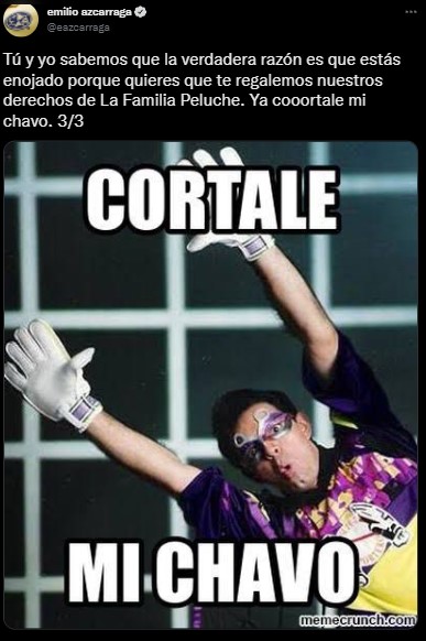 Emilio Azcárraga responde a Eugenio Derbez sobre veto en Televisa