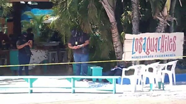 Ejecutan a guardia de seguridad en Los Aguachiles en Cancún.