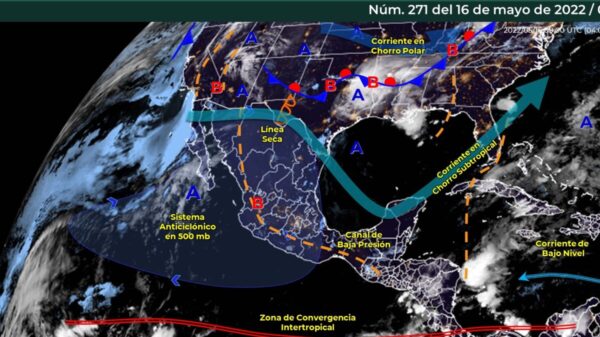 Pronóstico del clima para hoy lunes 16 de mayo en Quintana Roo.