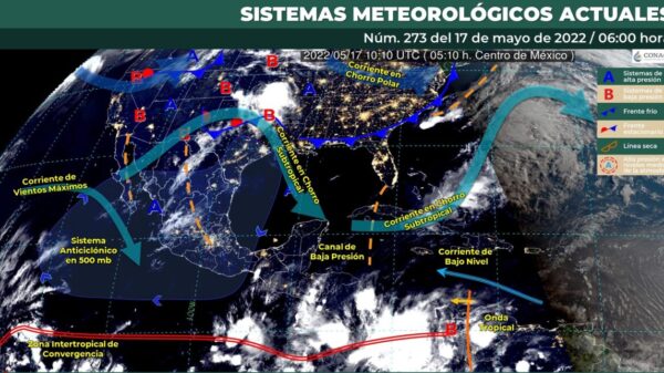 Pronóstico del clima para hoy martes 17 de mayo en Quintana Roo.