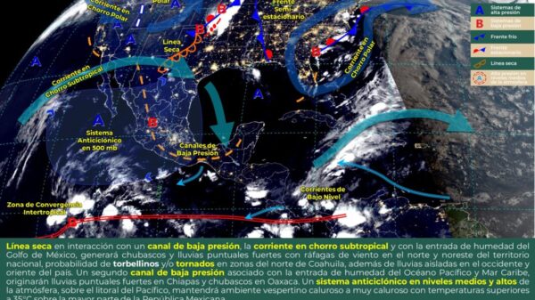 Pronóstico del clima para hoy viernes 13 de mayo en Quintana Roo.