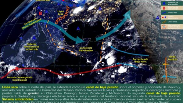 Pronóstico del clima para hoy domingo 15 de mayo en Quintana Roo.