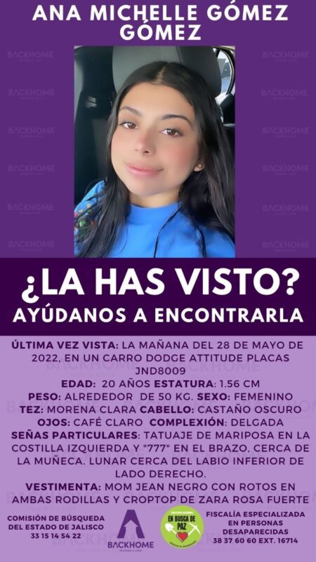 Desaparece jovencita; temía se repitiera con ella el caso Debanhi; pidió a su hermana que se hiciera un escándalo si le pasaba algo y ayer fue secuestrada.