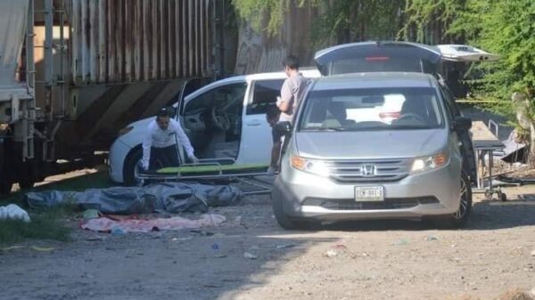 Hallan muertos a cinco migrantes en un tren en Coahuila.