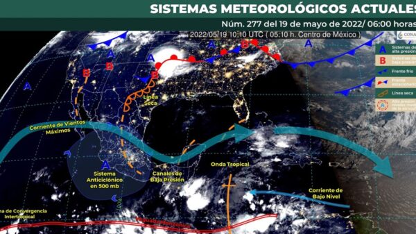 Pronóstico del clima para hoy jueves 19 de mayo en Quintana Roo.