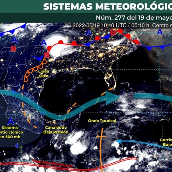 Pronóstico del clima para hoy jueves 19 de mayo en Quintana Roo.