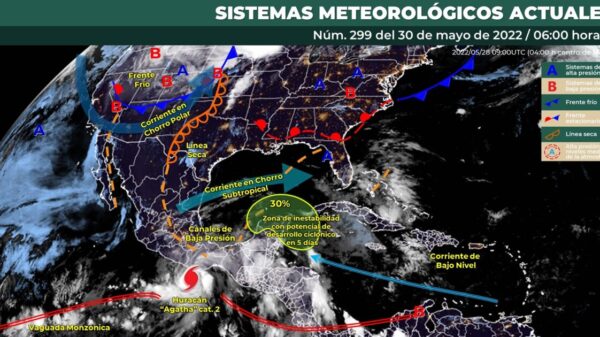 Pronóstico del clima para hoy lunes 30 de mayo en Quintana Roo.