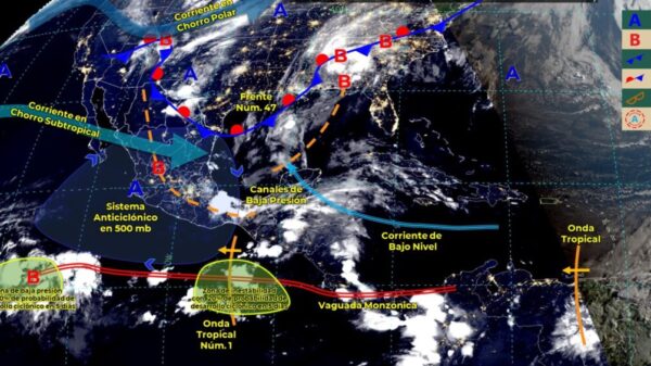 Pronóstico del clima para hoy lunes 24 de mayo en Quintana Roo.