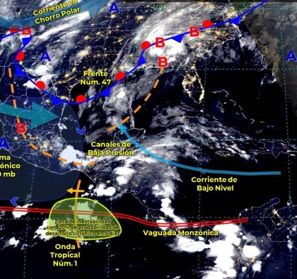 Pronóstico del clima para hoy lunes 24 de mayo en Quintana Roo.