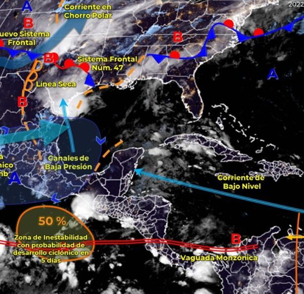 Pronóstico del clima para hoy martes 24 de mayo en Quintana Roo.