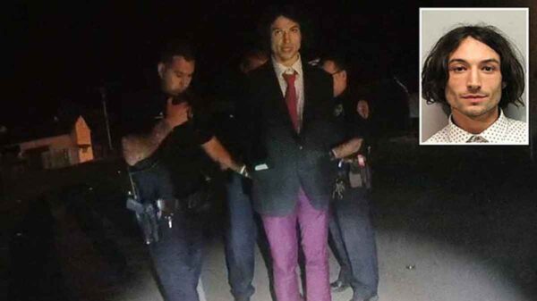 Filtran video del tercer arresto de Ezra Miller en Hawái