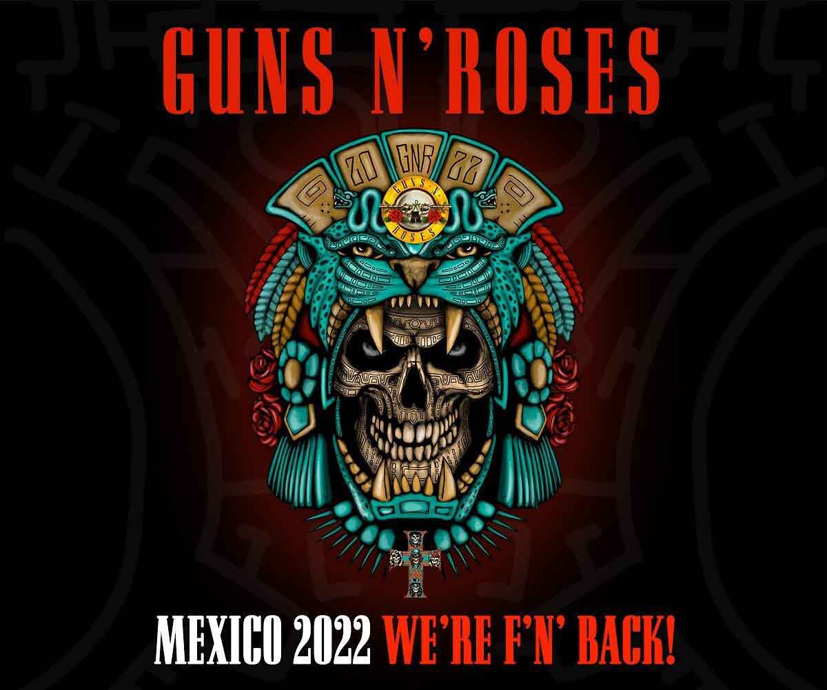 Guns N’ Roses anuncia concierto en CDMX y Monterrey