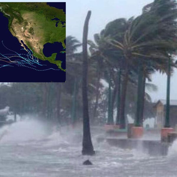 Definen lista de nombres para huracanes 2022 en el Pacífico