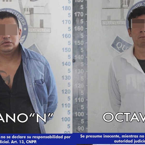 Atrapan a par de presuntos ladrones en Cancún